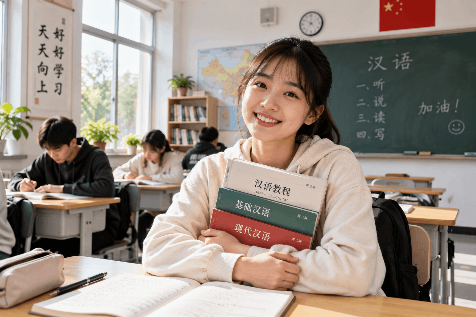 Student's Happy School Day
